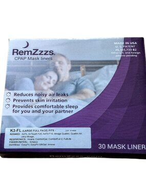30 RemZzzs CPAP BPAP Large Full Face Mask Liners